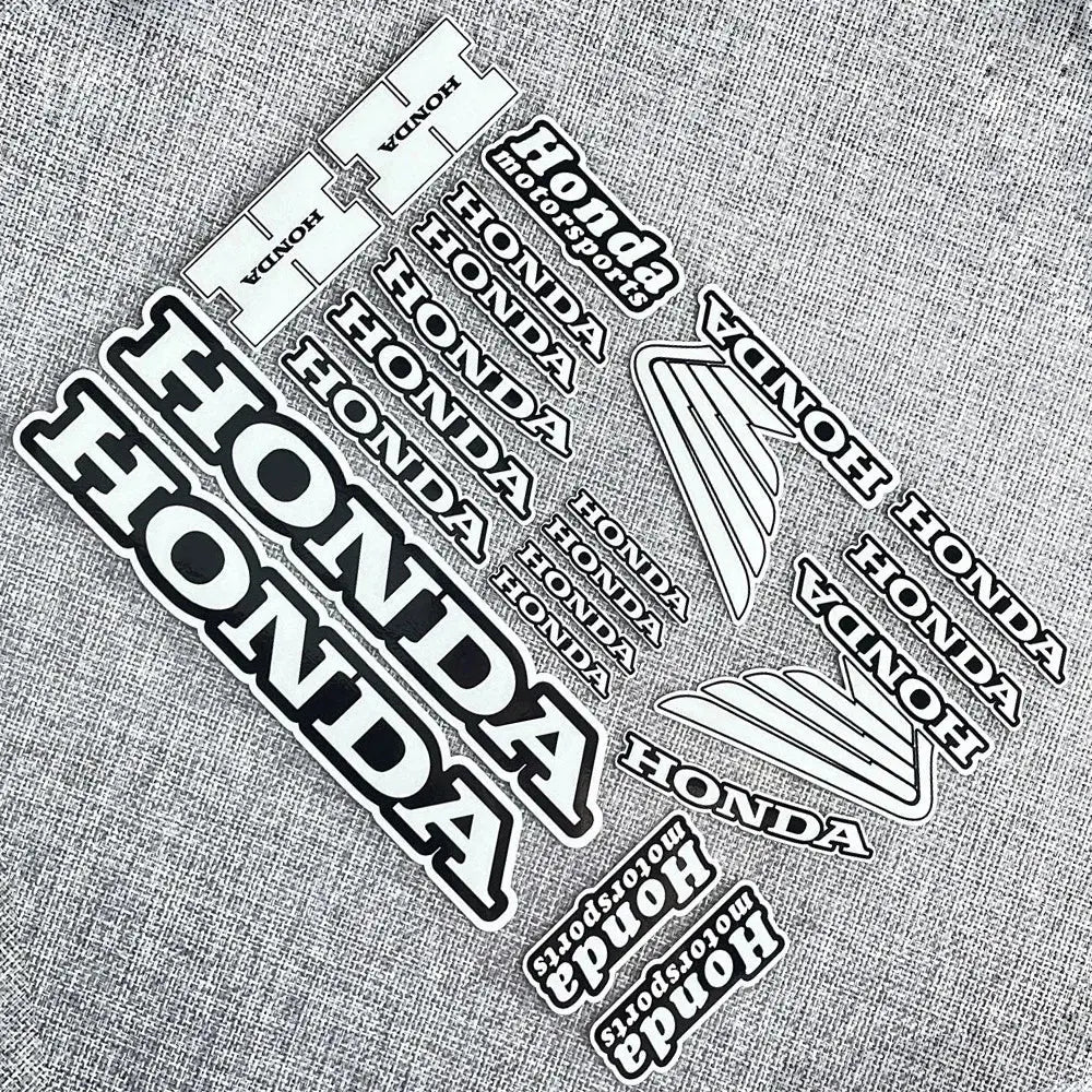 Honda Logo Motosiklet Sticker Seti | Sticker Master - Sticker Master