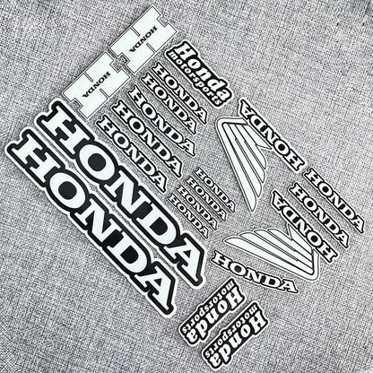 Honda Logo Motosiklet Sticker Seti | Sticker Master - Sticker Master