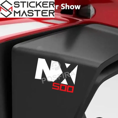 Honda NX 500 Sticker Seti | 2024-2025 Crossover Logosu (2 Adet) - Sticker Master