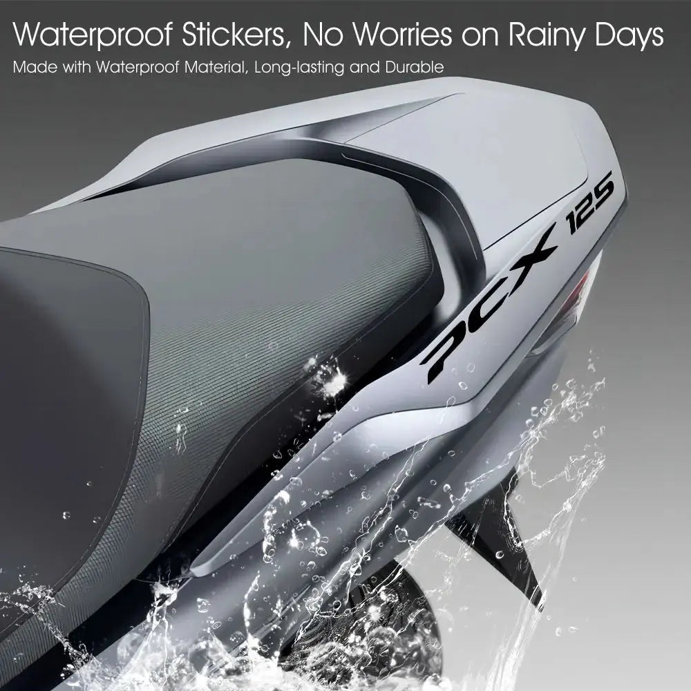 Honda PCX 125 Sticker Seti | Yan Grenaj Logosu (2015-2024) Sticker Master