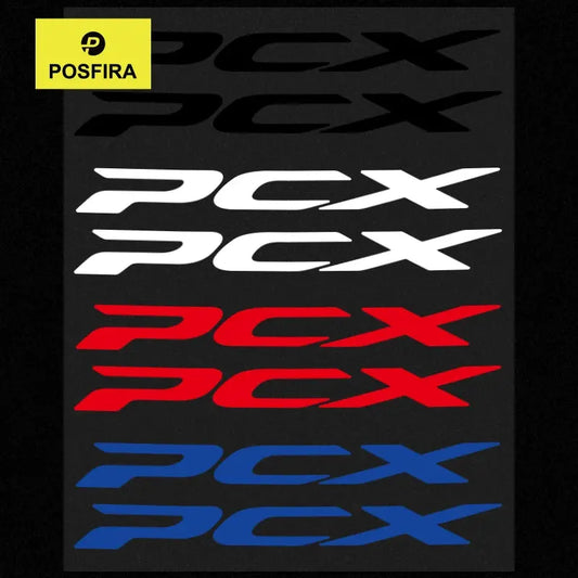 Honda PCX Sticker | 125, 150 ve 160 Uyumlu Yan Grenaj Logo Seti (Sağ-Sol) Sticker Master