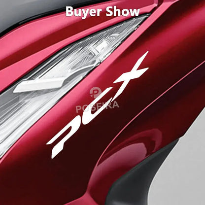 Honda PCX Sticker | 125, 150 ve 160 Uyumlu Yan Grenaj Logo Seti (Sağ-Sol) Sticker Master