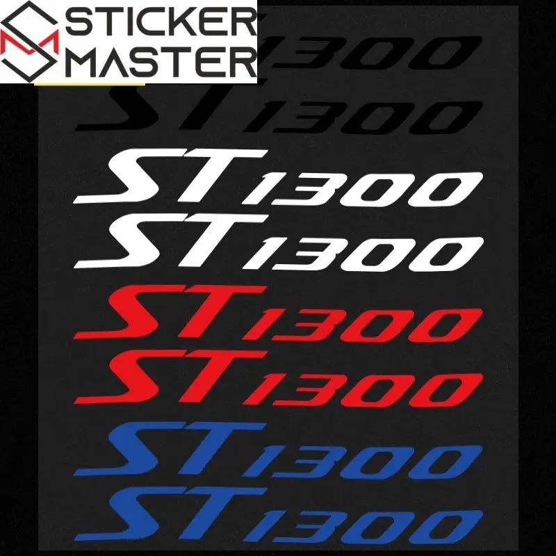 Honda Pan European ST 1300 Sticker Seti | 2002-2017 Touring Logosu (2 Adet)