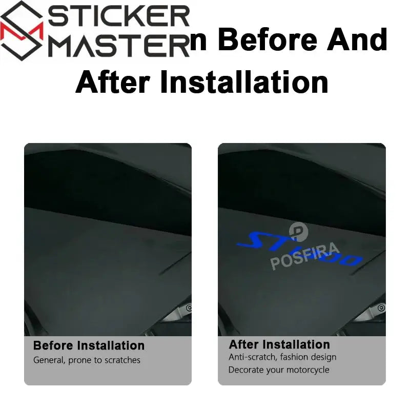 Honda Pan European ST 1300 Sticker Seti | 2002-2017 Touring Logosu (2 Adet)