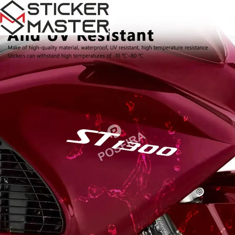 Honda Pan European ST 1300 Sticker Seti | 2002-2017 Touring Logosu (2 Adet)