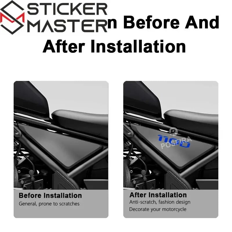 Honda Rebel 1100 Sticker Seti | CMX 1100 ve DCT Yan Kapak Logosu (2021-2025) - Sticker Master