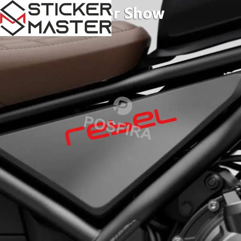 Honda Rebel Sticker Seti | CMX 250 500 1100 Yan Kapak ve Çamurluk Logosu (2017-2024) - Sticker Master