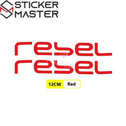 Honda Rebel Sticker Seti | CMX 250 500 1100 Yan Kapak ve Çamurluk Logosu (2017-2024) - Sticker Master
