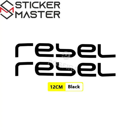Honda Rebel Sticker Seti | CMX 250 500 1100 Yan Kapak ve Çamurluk Logosu (2017-2024) - Sticker Master