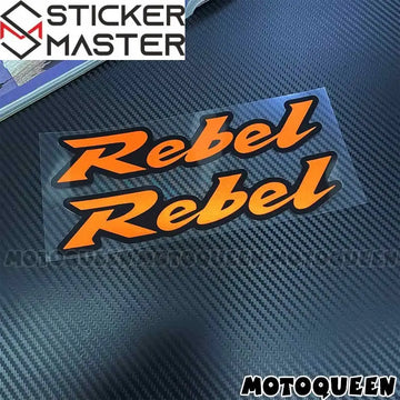 Honda Rebel Sticker Seti | Depo Yanı ve Çamurluk Logosu (Her Renk) - Sticker Master