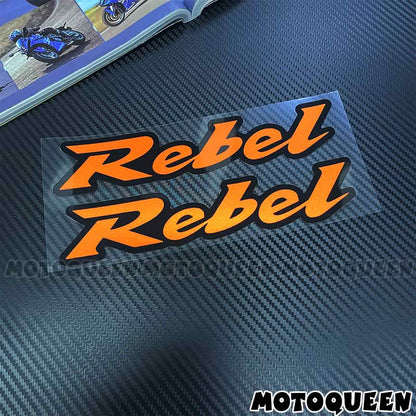 Honda Rebel Sticker Seti | Depo Yanı ve Çamurluk Logosu (Her Renk) - Sticker Master