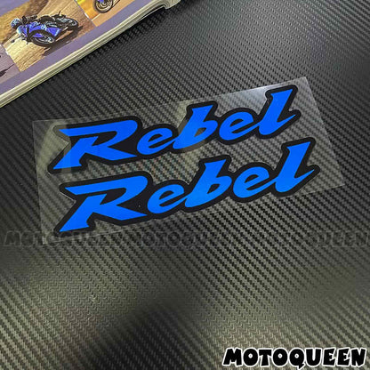 Honda Rebel Sticker Seti | Depo Yanı ve Çamurluk Logosu (Her Renk) - Sticker Master
