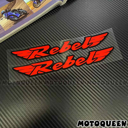 Honda Rebel Sticker Seti | Depo Yanı ve Çamurluk Logosu (Her Renk) - Sticker Master