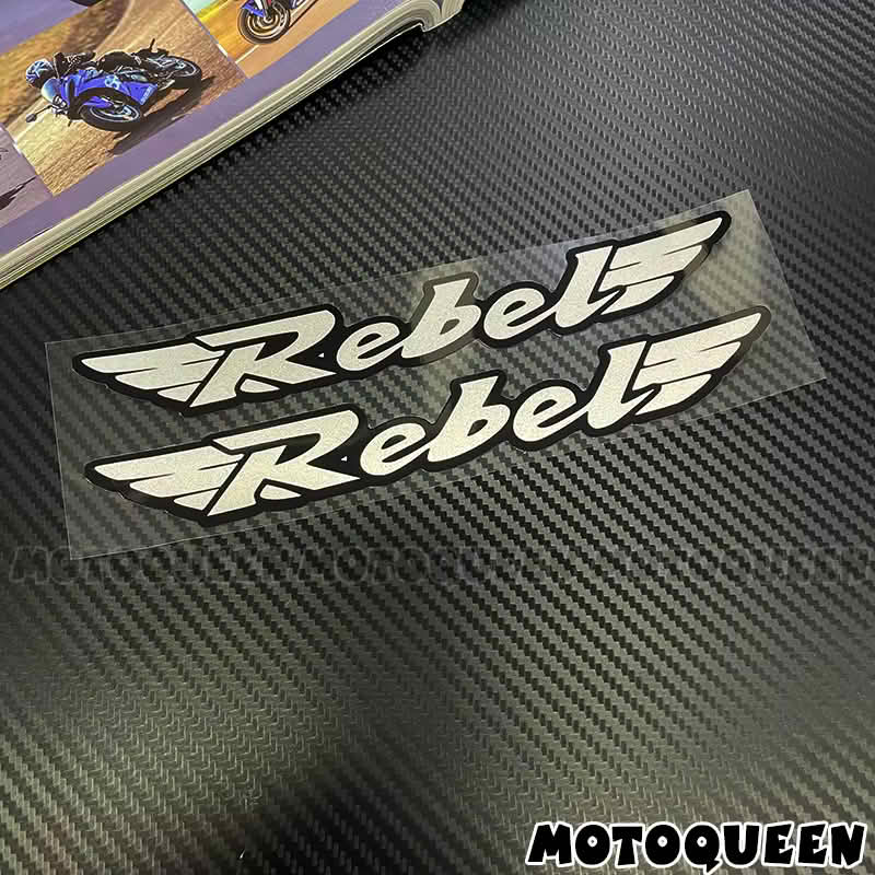 Honda Rebel Sticker Seti | Depo Yanı ve Çamurluk Logosu (Her Renk) - Sticker Master