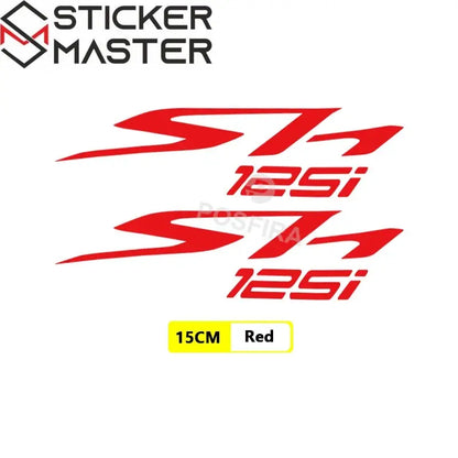 Honda SH 125i Sticker Seti | 2010-2024 Yan Grenaj Logosu (2 Adet) - Sticker Master