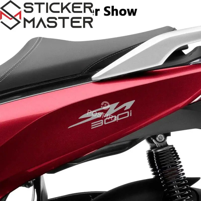 Honda SH 300i Sticker Seti | 2007-2021 Yan Grenaj Logosu 2 Adet - Sticker Master