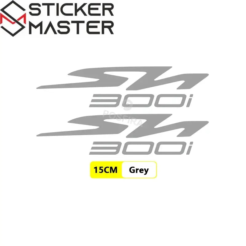 Honda SH 300i Sticker Seti | 2007-2021 Yan Grenaj Logosu 2 Adet - Sticker Master