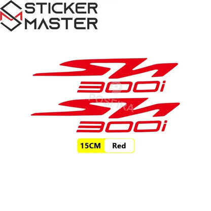 Honda SH 300i Sticker Seti | 2007-2021 Yan Grenaj Logosu 2 Adet - Sticker Master