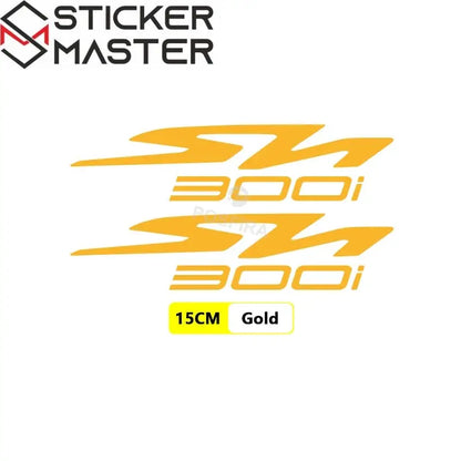 Honda SH 300i Sticker Seti | 2007-2021 Yan Grenaj Logosu 2 Adet - Sticker Master