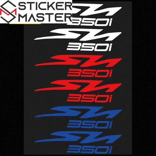 Honda SH 350i Sticker Seti | 2021-2025 Yan Grenaj Logosu (2 Adet) - Sticker Master