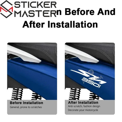 Honda SH 350i Sticker Seti | 2021-2025 Yan Grenaj Logosu (2 Adet) - Sticker Master