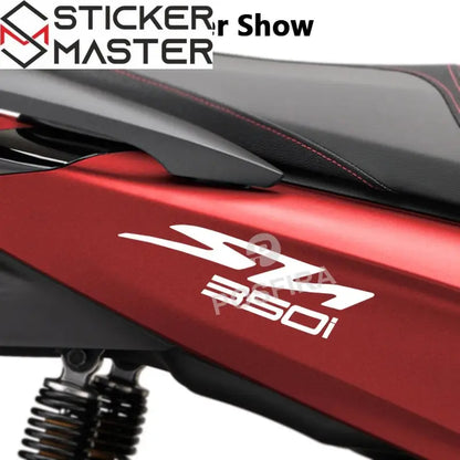 Honda SH 350i Sticker Seti | 2021-2025 Yan Grenaj Logosu (2 Adet) - Sticker Master