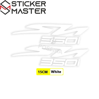 Honda SH 350i Sticker Seti | 2021-2025 Yan Grenaj Logosu (2 Adet) - Sticker Master