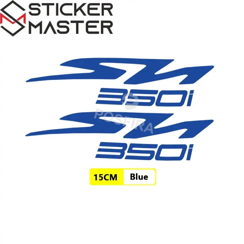 Honda SH 350i Sticker Seti | 2021-2025 Yan Grenaj Logosu (2 Adet) - Sticker Master