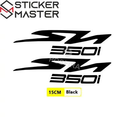 Honda SH 350i Sticker Seti | 2021-2025 Yan Grenaj Logosu (2 Adet) - Sticker Master