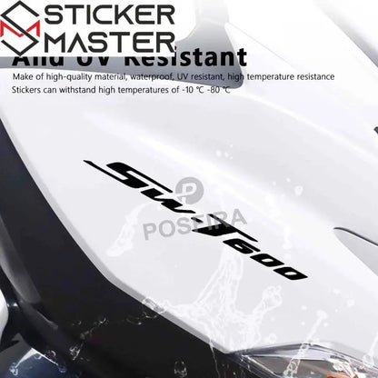 Honda SW-T600 Sticker Seti | FJS 600 Silver Wing Yan Grenaj Logosu (2010-2016) - Sticker Master