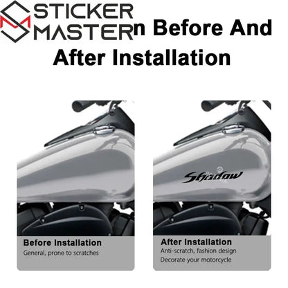 Honda Shadow Sticker Seti | VT 600-750-1100 Cruiser Depo Logosu - Sticker Master
