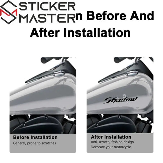 Honda Shadow Sticker Seti | VT 600-750-1100 Cruiser Depo Logosu - Sticker Master