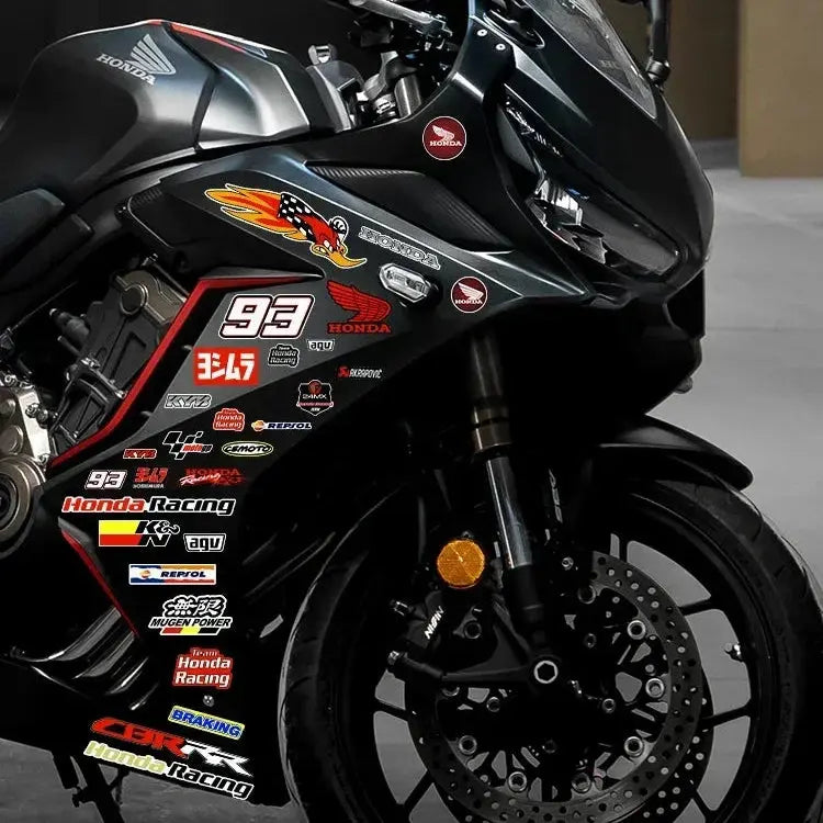 Sticker Master Honda CBR Motosiklet Gövde ve Kask Sticker Seti
