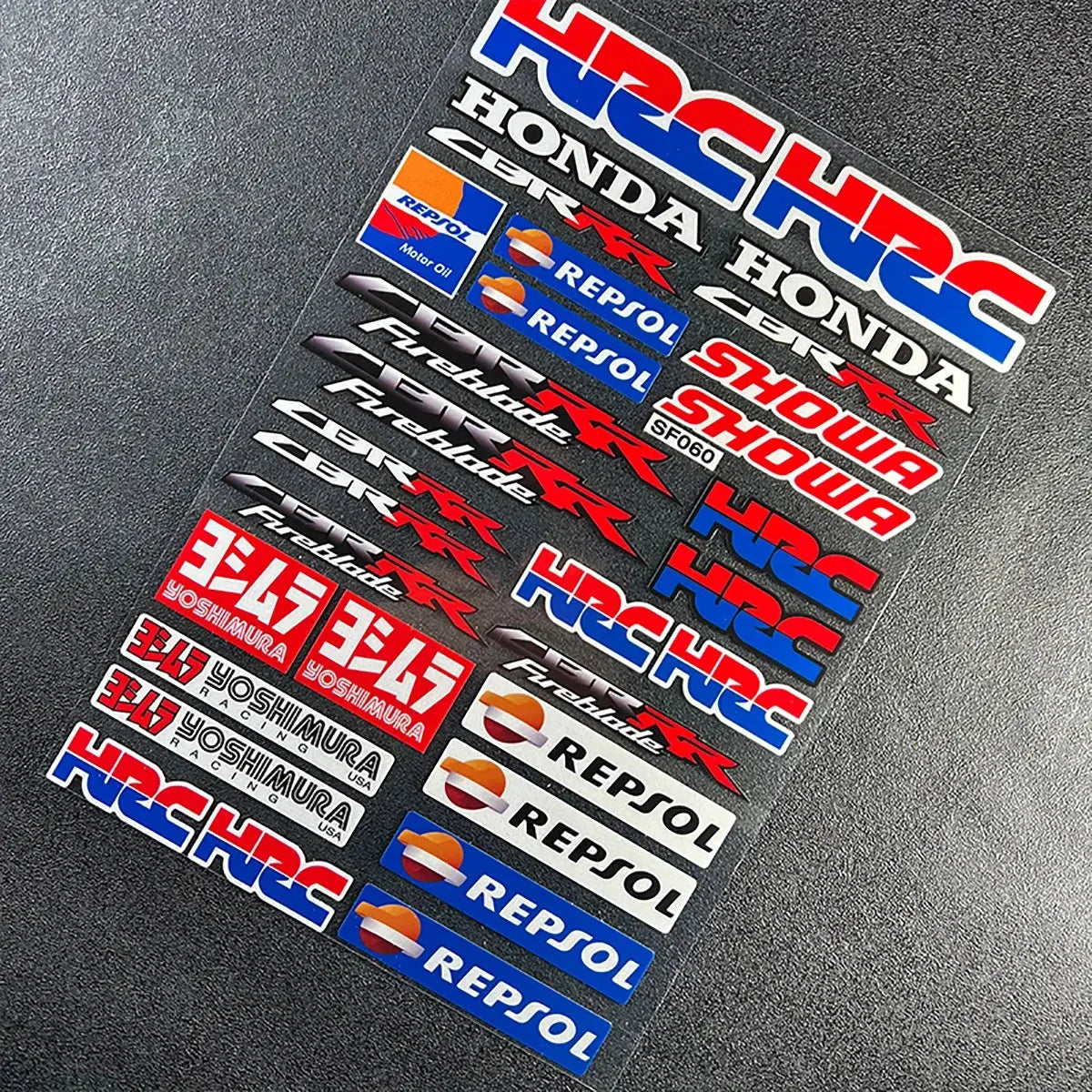 Honda Sticker Seti | HRC & Kanat Logo Paketi | Sticker Master - Sticker Master