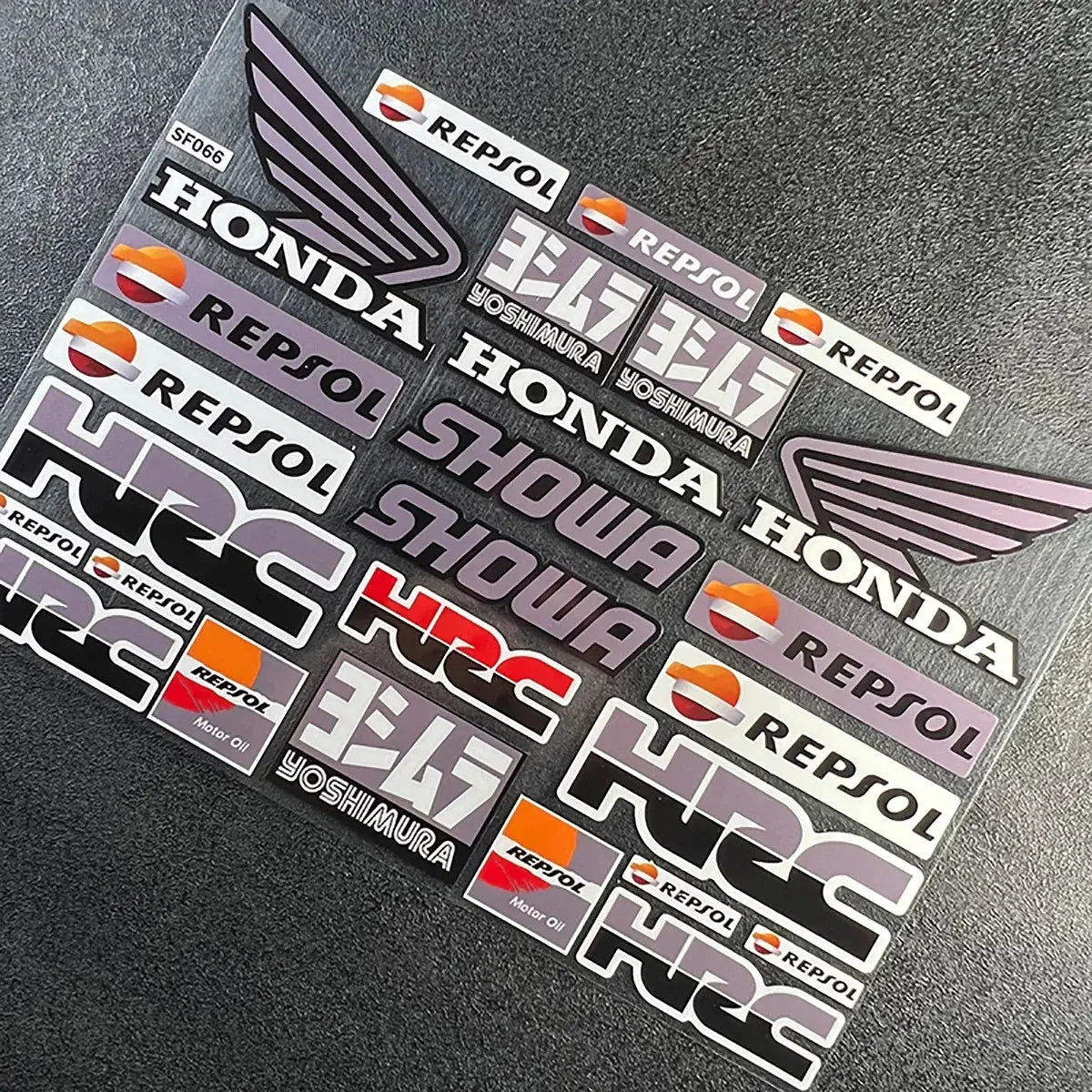 Honda Sticker Seti | HRC & Kanat Logo Paketi | Sticker Master - Sticker Master