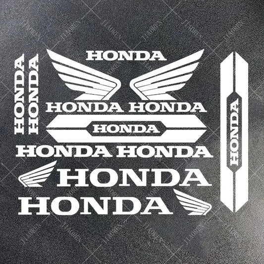 Sticker Master Honda Vinyl Motorcycle Tank & Helmet Sticker Set - Sticker Master