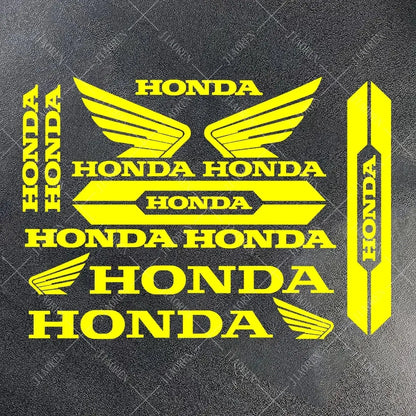 Sticker Master Honda Vinyl Motorcycle Tank & Helmet Sticker Set - Sticker Master