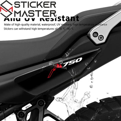 Honda Transalp XL 750 Sticker Seti | 2023-2025 Yan Panel Logosu 2 Adet - Sticker Master