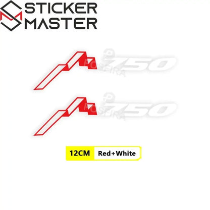 Honda Transalp XL 750 Sticker Seti | 2023-2025 Yan Panel Logosu 2 Adet - Sticker Master