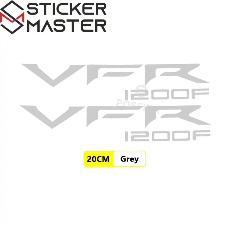 Honda VFR 1200F Sticker Seti | 2010-2016 Yan Grenaj Logosu (2 Adet) - Sticker Master