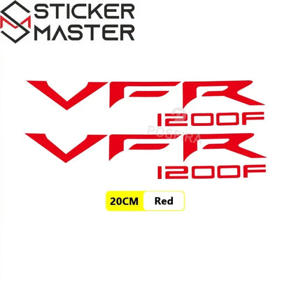 Honda VFR 1200F Sticker Seti | 2010-2016 Yan Grenaj Logosu (2 Adet) - Sticker Master