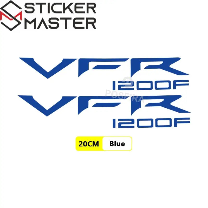 Honda VFR 1200F Sticker Seti | 2010-2016 Yan Grenaj Logosu (2 Adet) - Sticker Master