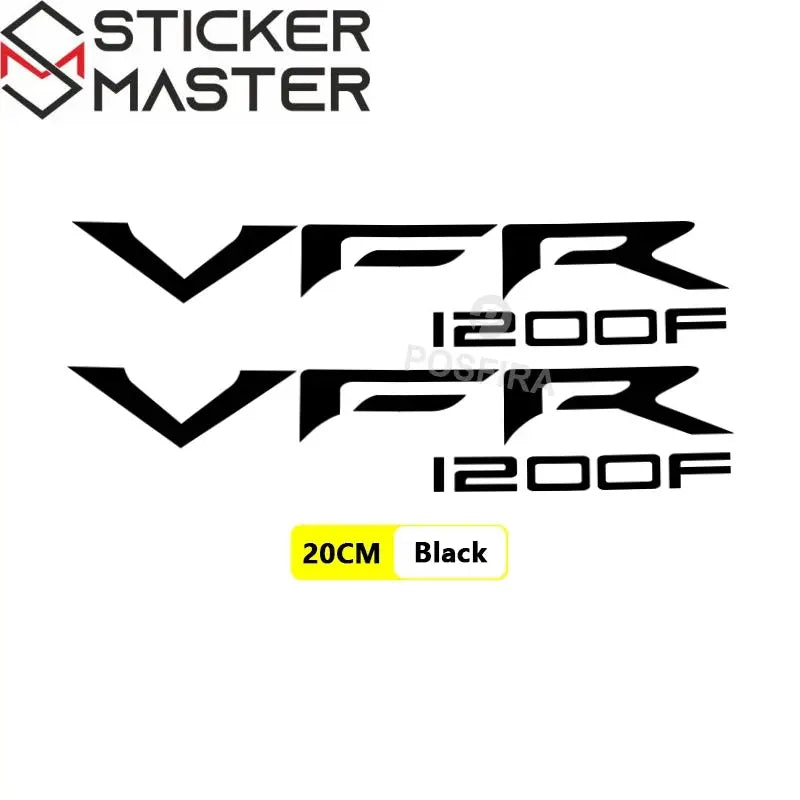 Honda VFR 1200F Sticker Seti | 2010-2016 Yan Grenaj Logosu (2 Adet) - Sticker Master