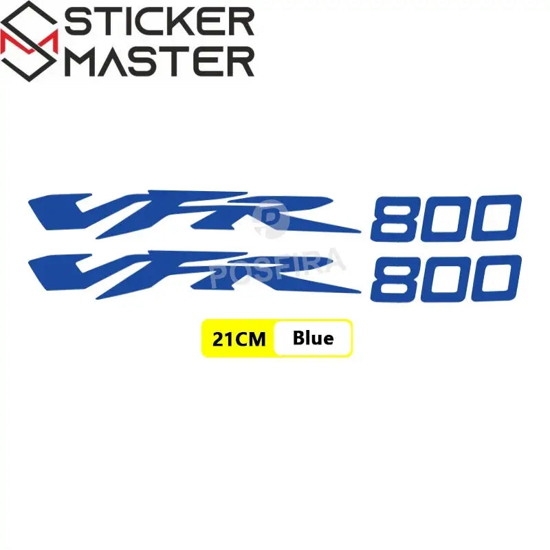 Honda VFR 800 Sticker Seti | VTEC ve Fi Uyumlu Grenaj Logosu (1998-2002) - Sticker Master