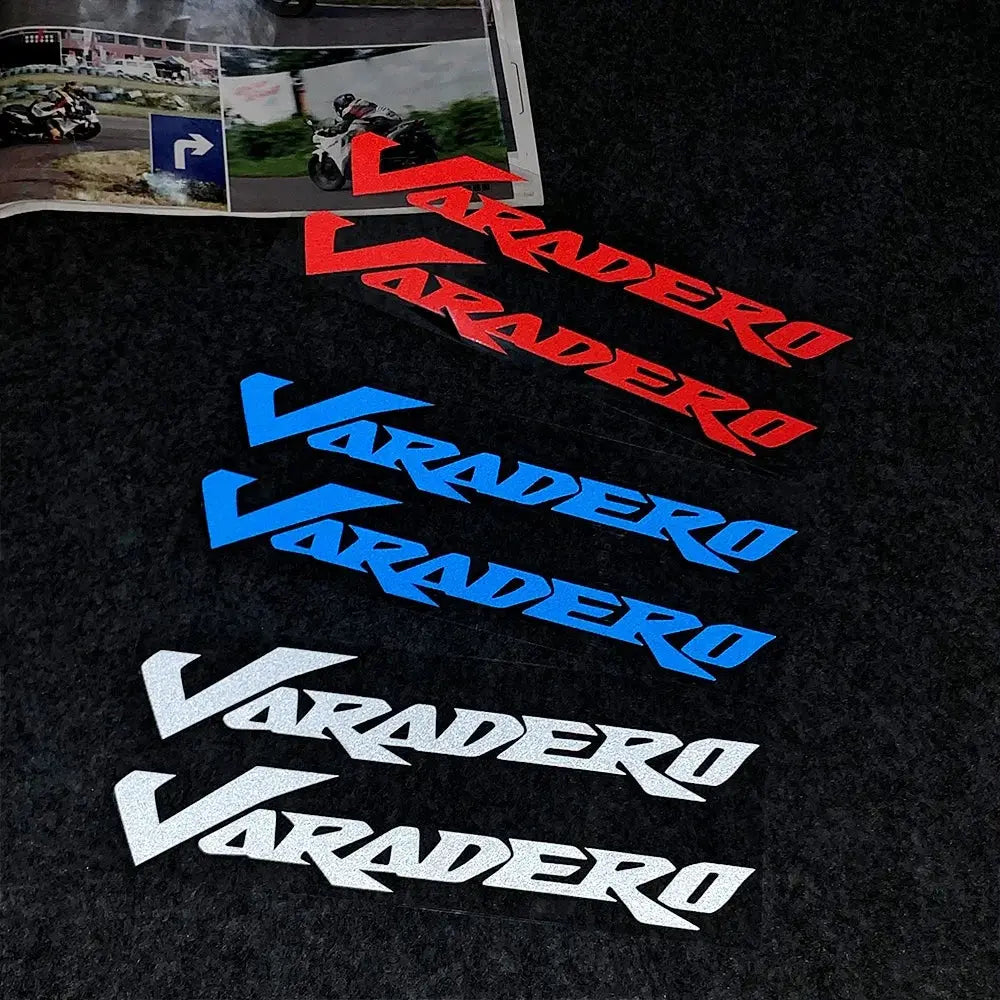 Sticker Master Honda Varadero XL125 XL1000 Sticker Seti – Kask, Gövde, Cam Uyumlu Etiket Takımı - Sticker Master