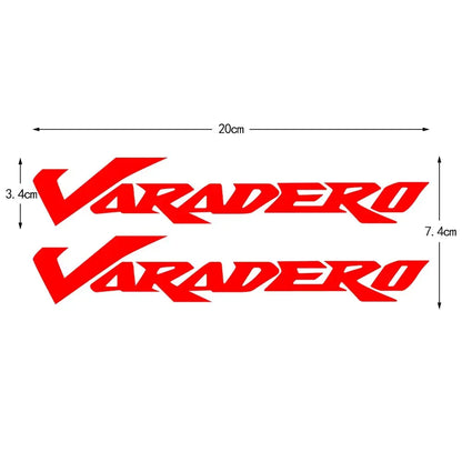 Sticker Master Honda Varadero XL125 XL1000 Sticker Seti – Kask, Gövde, Cam Uyumlu Etiket Takımı - Sticker Master