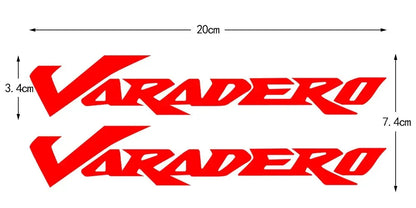 Sticker Master Honda Varadero XL125 XL1000 Sticker Seti – Kask, Gövde, Cam Uyumlu Etiket Takımı - Sticker Master