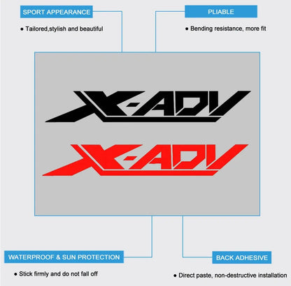 Honda X-ADV 750 Sticker Seti | Yan Grenaj Logosu 20cm (Her Renk) Sticker Master