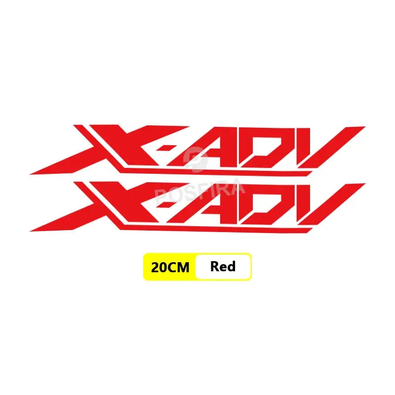 Honda X-ADV 750 Sticker Seti | Yan Grenaj Logosu (Her Renk) Sticker Master