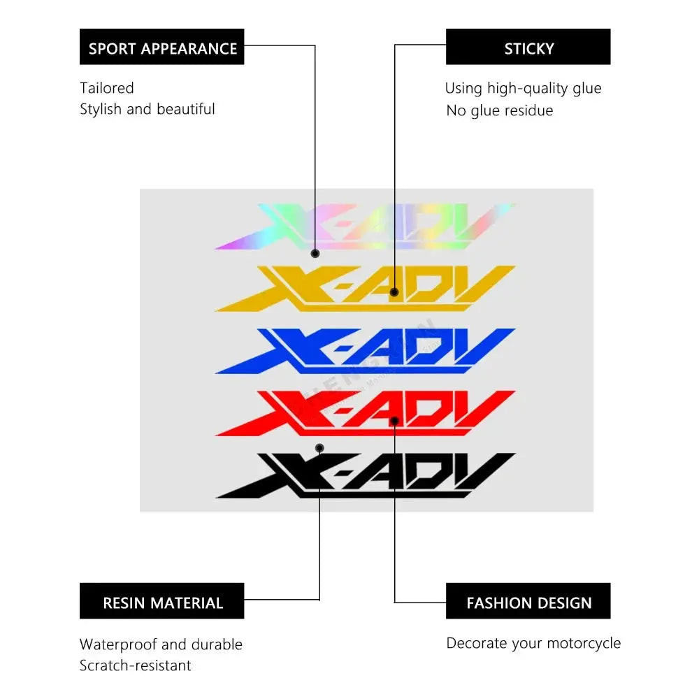 Honda X-ADV 750 Sticker | 2017-2024 Uyumlu Yan Grenaj Logosu (20cm) Sticker Master